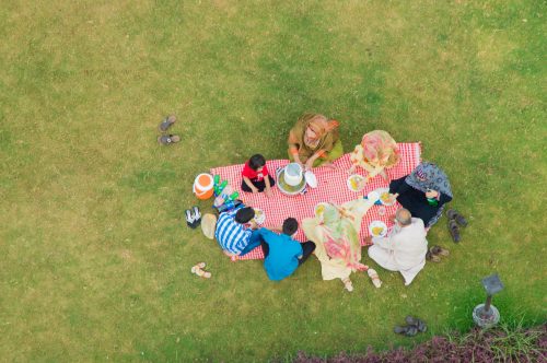 Family Picnic Free Stock Image by PixSplash
