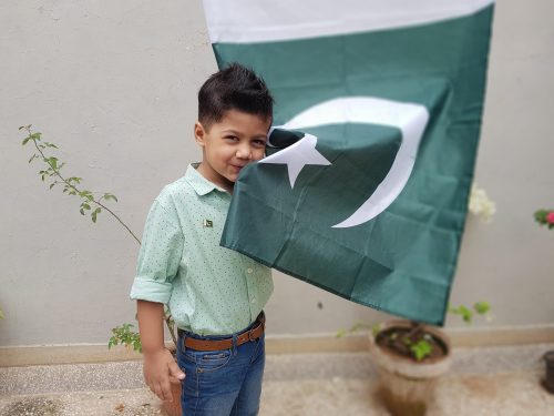 Patriot Pakistani Kid Free Stock Image Pakistan