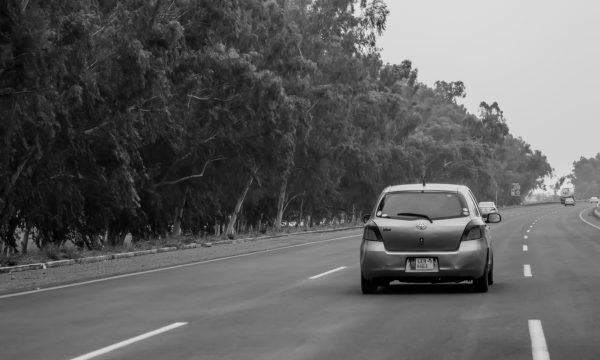 Car on Highway