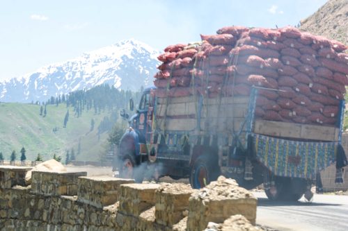 Loaded Vegetable Truck PixSplash Free Stock Image