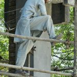 Labour working on building construction FREE STOCK IMAGE PAKISTAN